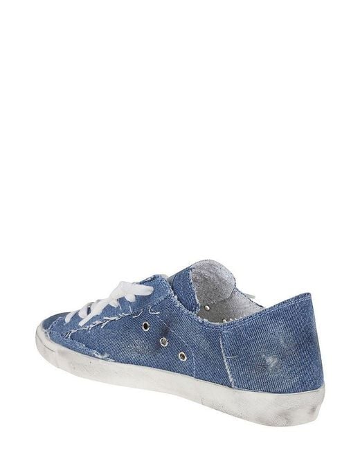 Philippe Model Blue Prsx Lace-Up Sneakers