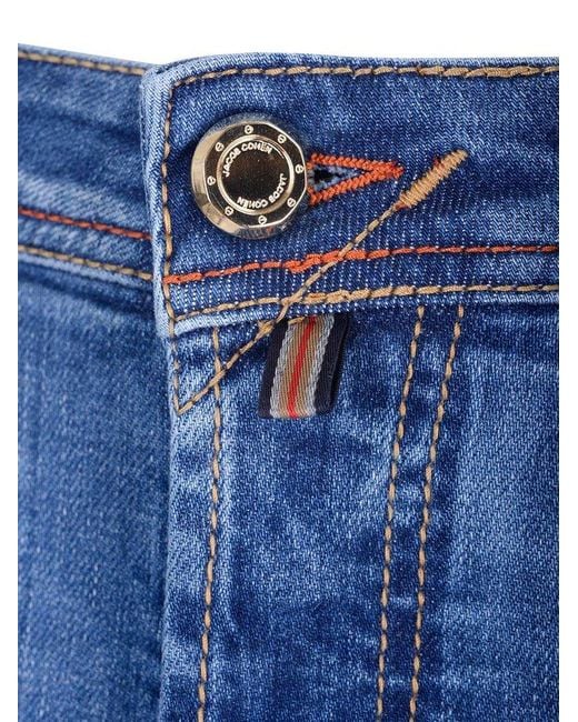 Jacob Cohen Blue Nick Limited Edition Selvedge Denim Jeans for men