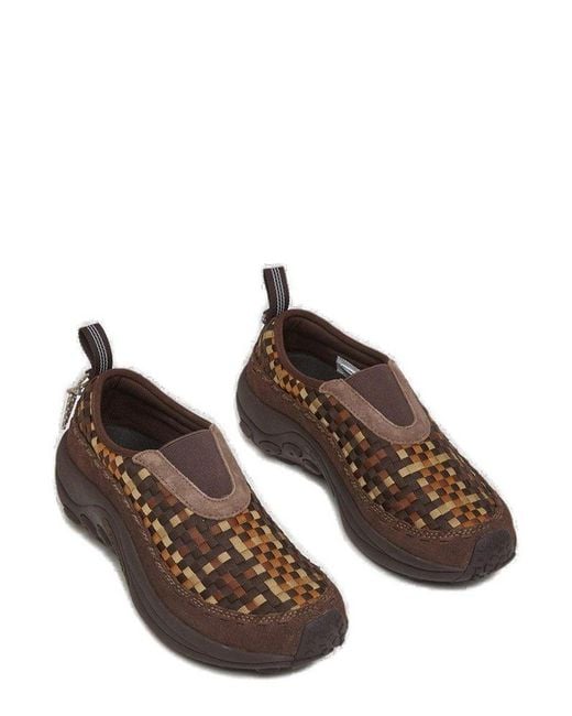 Merrell Brown Jungle Moc Evo Woven Sneakers for men