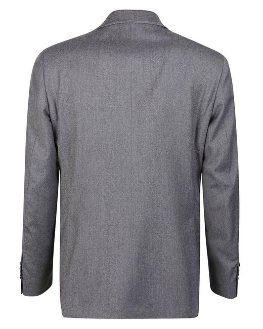 Lardini Gray Classic Two-Piece Suit for men