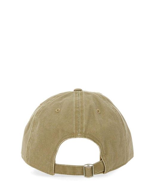 AMISH Green Distressed Baseball Cap for men