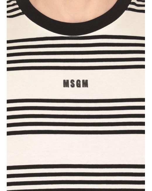 MSGM White T-Shirts And Polos for men