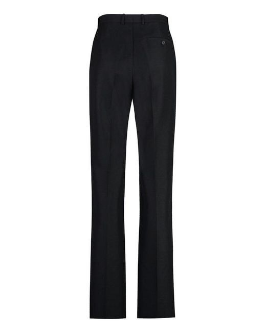 Balenciaga Blue Wool Trousers