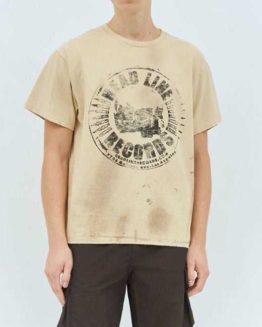 GALLERY DEPT. Natural Rush Graphic T-Shirt for men