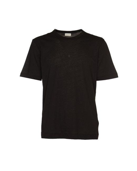 Dries Van Noten Black T-Shirts And Polos for men