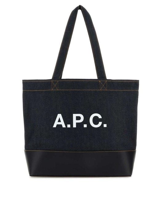 A.P.C. Black Handbags for men