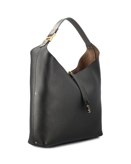 Chloé Black Marcie Tassel-Closure Tote Bag