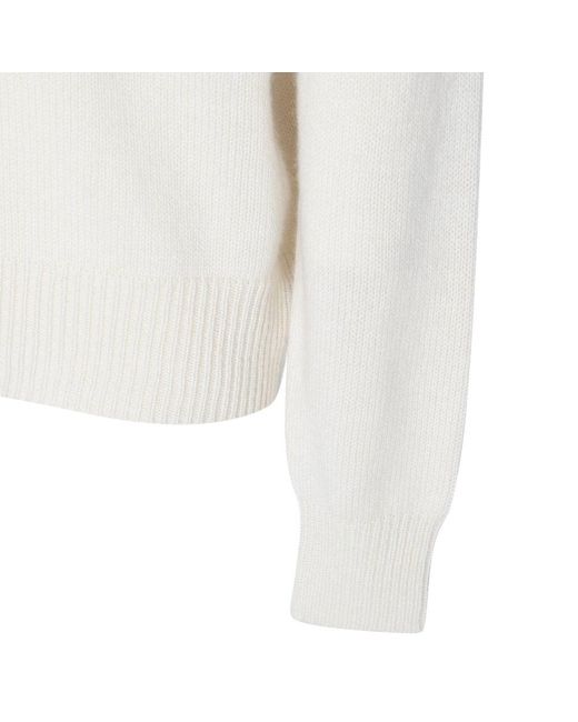 Jil Sander White Sweaters for men
