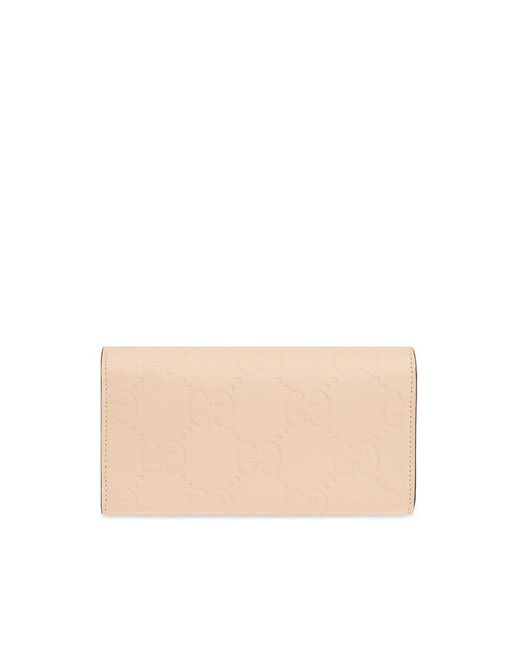 Gucci Natural Leather Wallet,