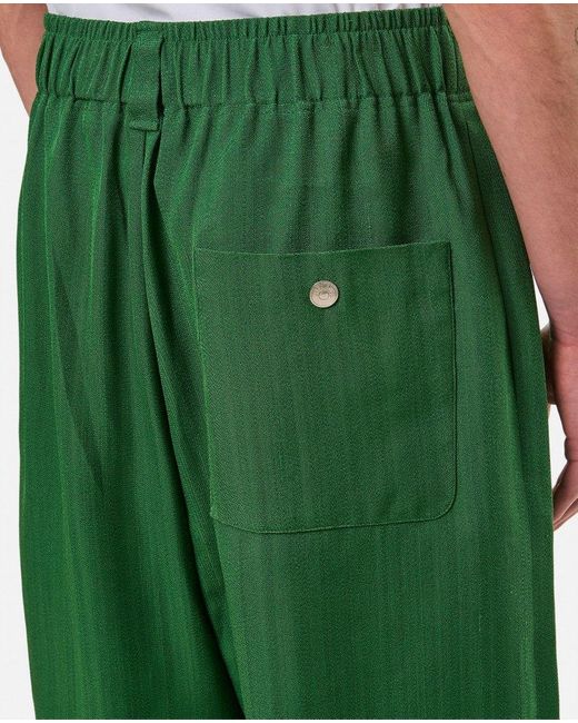 Jacquemus Green Oversized Shorts for men