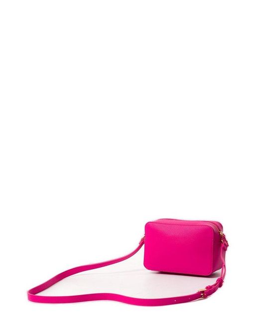 Liu Jo Pink Top Zipped Crossbody Bag
