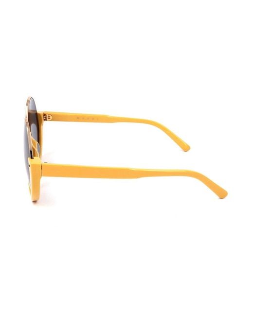 Marni Blue Round-frame Sunglasses