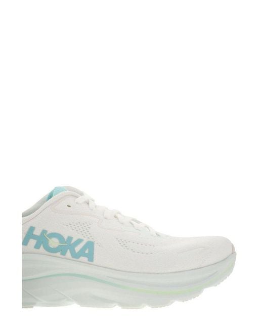 Hoka One One White Clifton 10