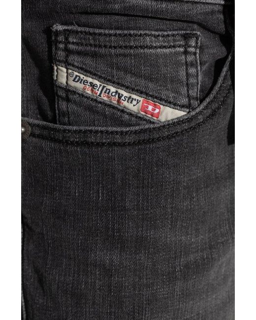 DIESEL Black 'd-yennox L.32' Jeans, for men