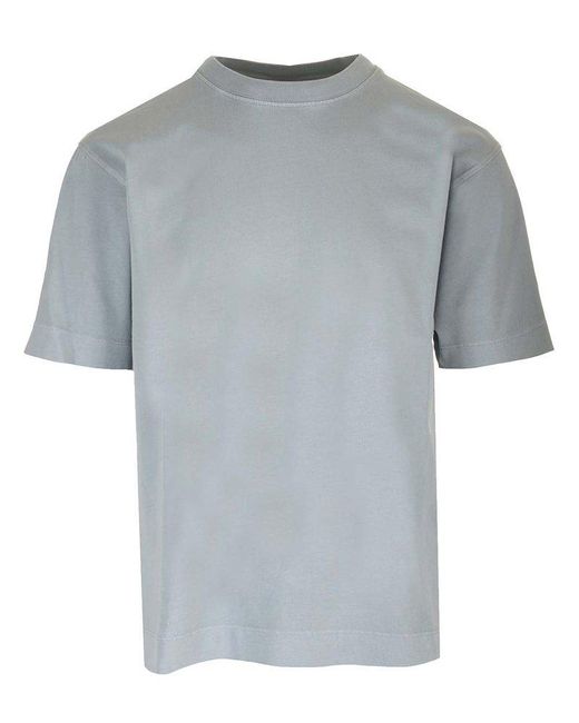 Dries Van Noten Gray Crew-Neck T-Shirt for men