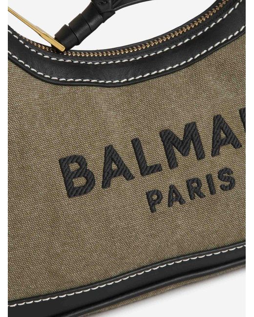 Balmain Brown 'b-army' Shoulder Bag