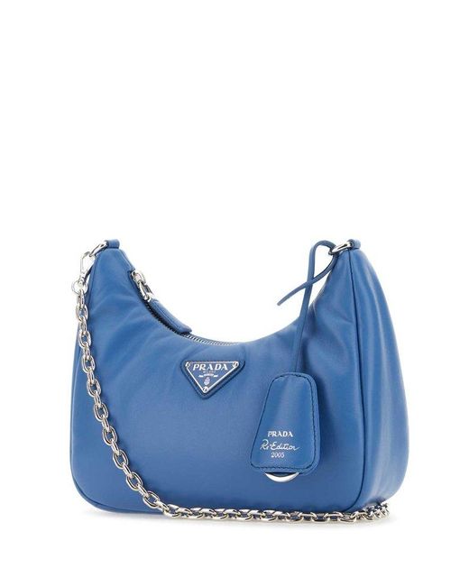 Prada Borsa in Blue Lyst Canada