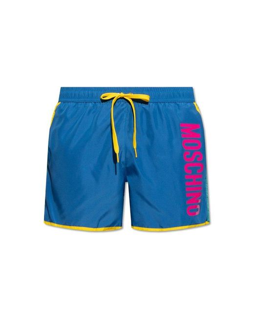 Moschino Blue Swimming Shorts, for men
