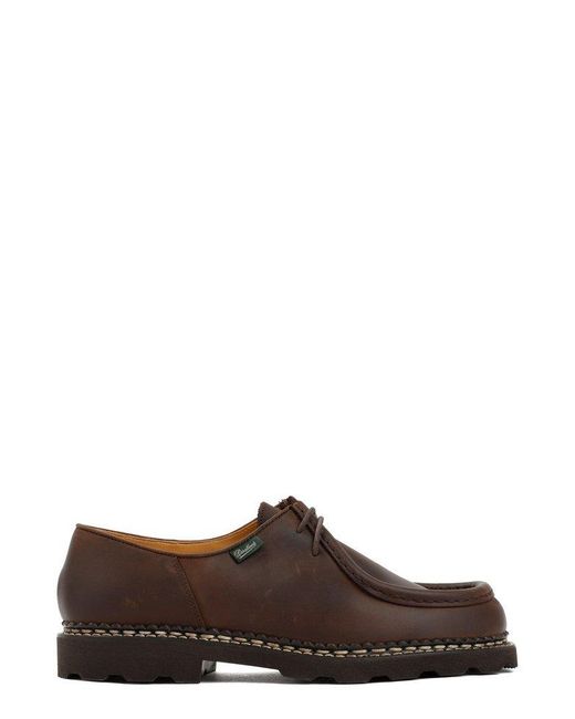 Paraboot Brown Michael Lace-up Shoes for men