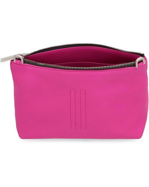 Rick Owens Purple Adri Mini Shoulder Bag