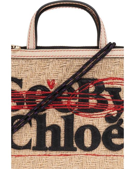 See By Chloé Natural 'see By Bye' Shoulder Bag,