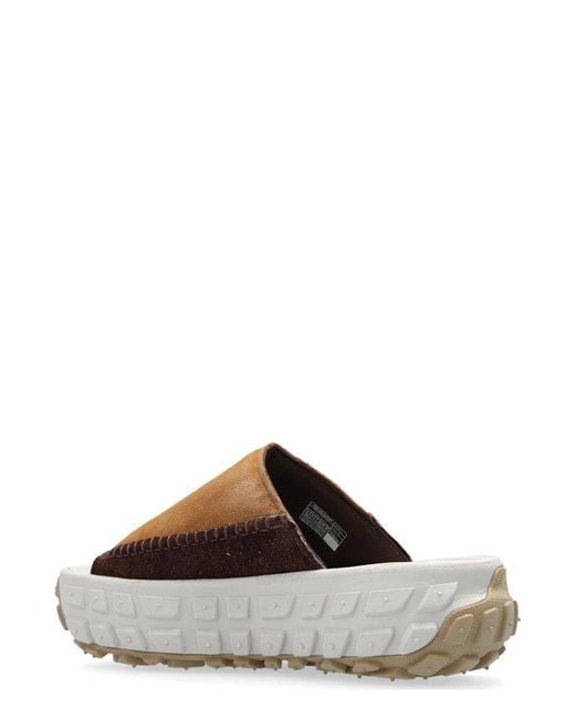 Ugg Brown Venture Daze Whipstitch Detailed Slippers