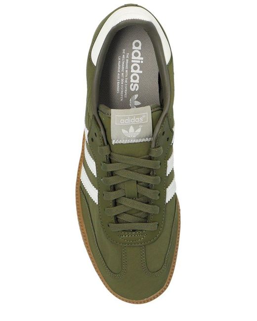 Adidas Originals Green Samba Og Low-top Sneakers for men