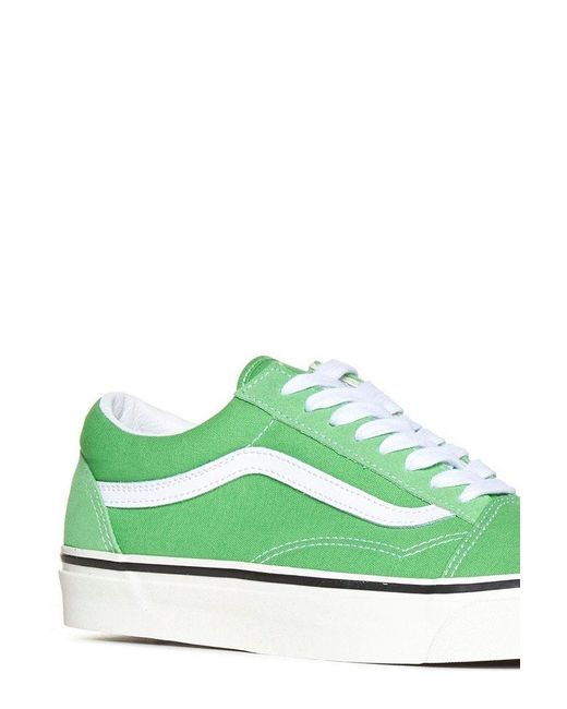 Vans Green Old Skool Lace-up Sneakers for men