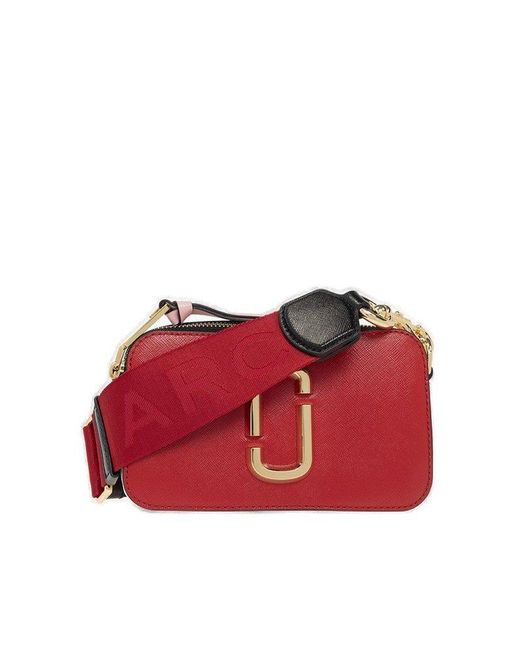 Marc Jacobs The Colorblock Snapshot Crossbody Bag - Red for Women