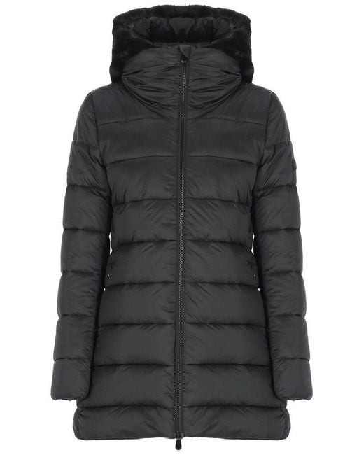 Save The Duck Black Matilda Hooded Puffer Jacket