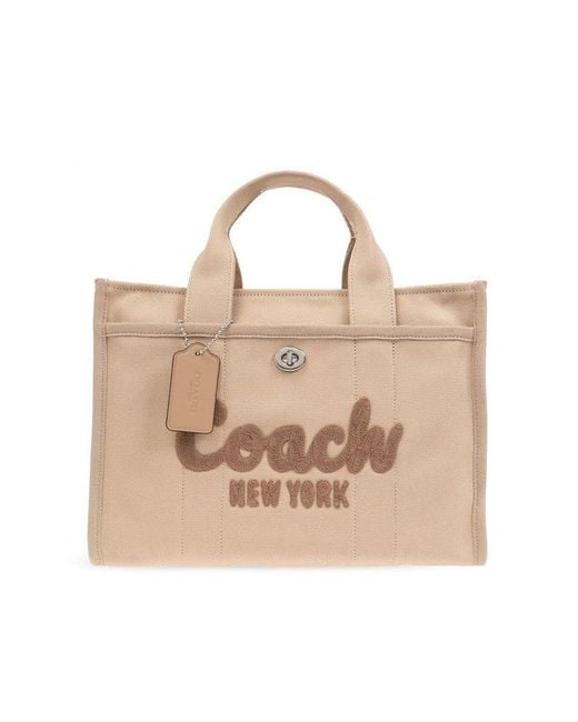 COACH Natural Shopper Bag,