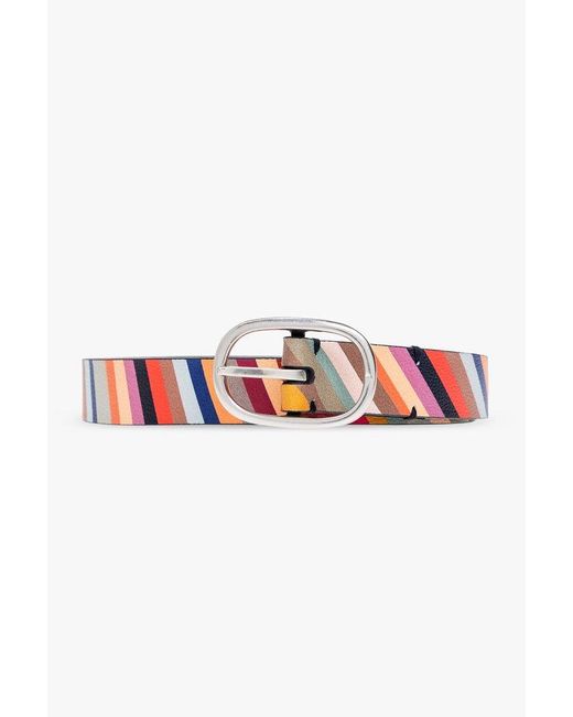 paul smith leather belt