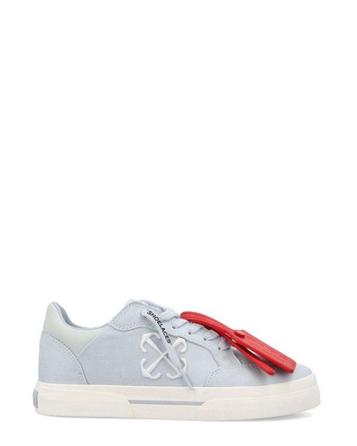 Off-White c/o Virgil Abloh Multicolor New Low Vulcanized Lace-up Sneakers