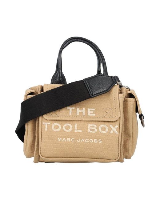 Marc Jacobs Metallic The Mini Pocket Tote Bag