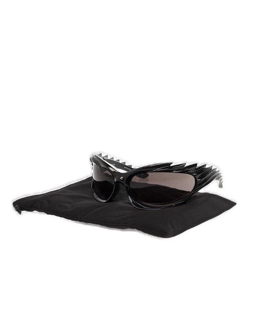 Balenciaga Spike Rectangle Sunglasses in Grey for Men | Lyst Canada