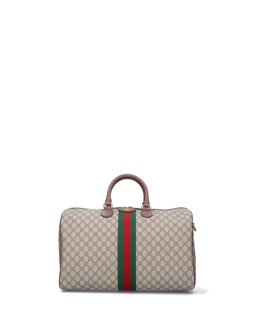 Gucci Multicolor GG Supreme Ophidia Medium Carry-on Duffle Bag for men
