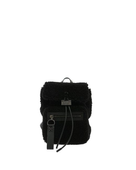 Off-White c/o Virgil Abloh Black Montone Binder Mini Backpack