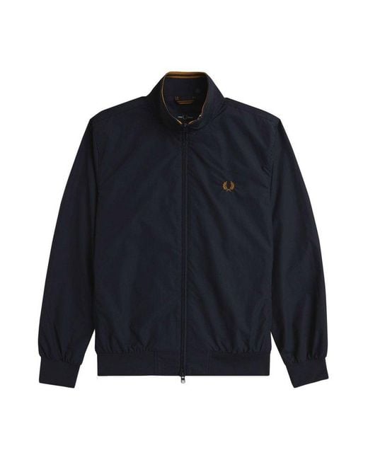 Fred Perry Blue Track Jacket for men