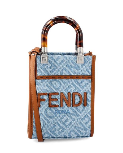 Fendi Handbags. in Blue | Lyst Canada