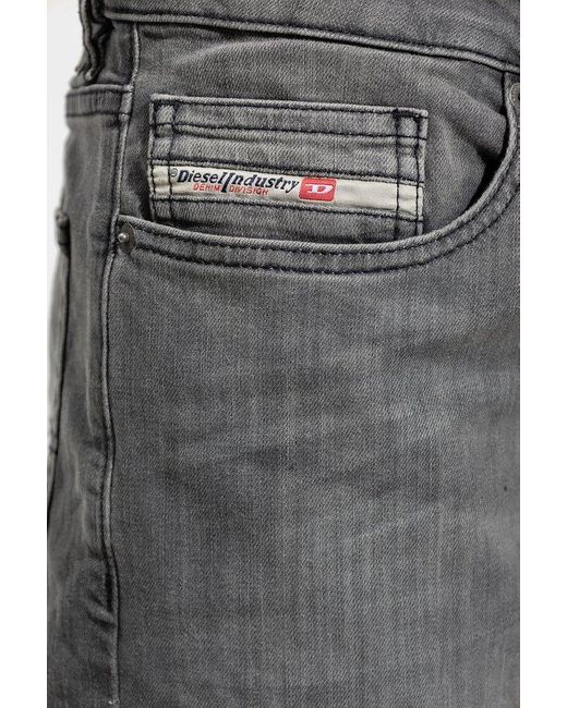 DIESEL D Luster L 32 Slim-fit Jeans in Gray for Men | Lyst