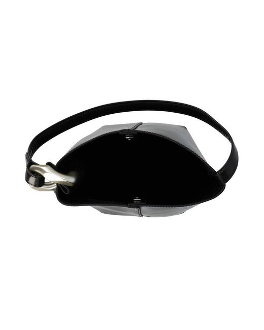J.W. Anderson Black The Jwa Corner Small Bucket