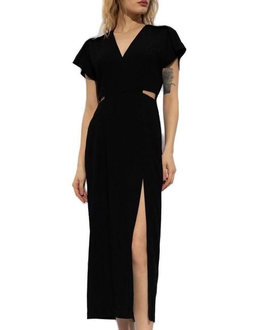 IRO Black 'evana' Dress With Cut-outs,