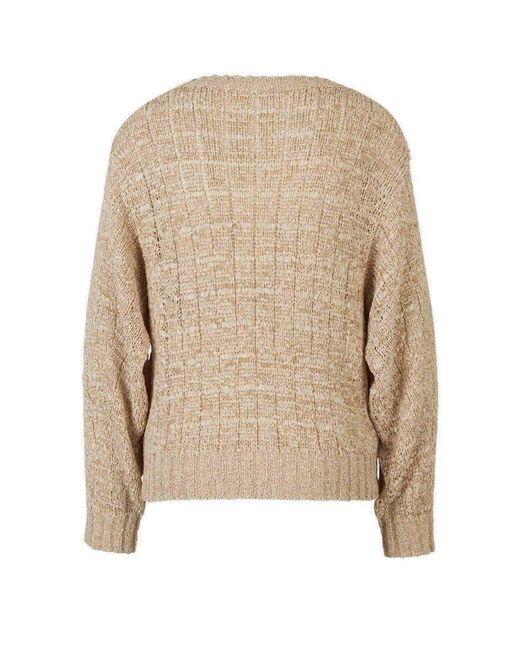 Loro Piana Natural Silk Knit Sweater