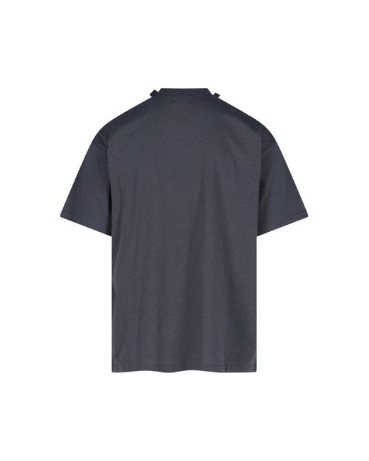 Magliano Blue Broken Heart Graphic T-Shirt for men