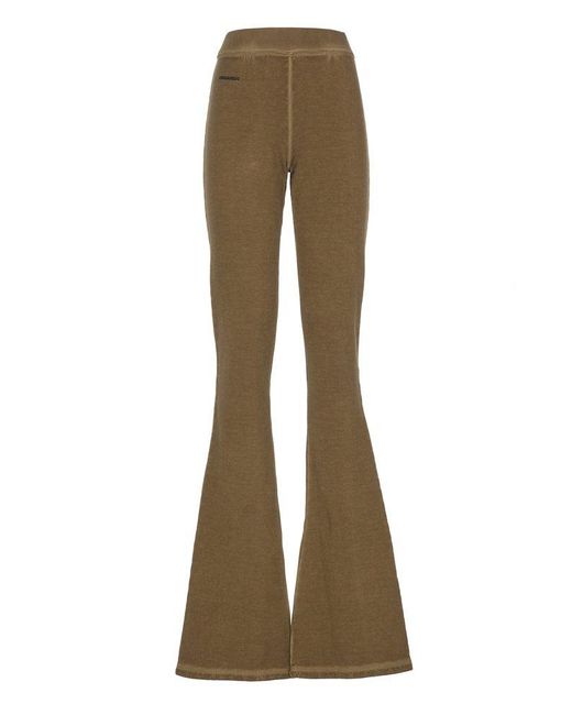 DSquared² Natural Cotton Flared Pants