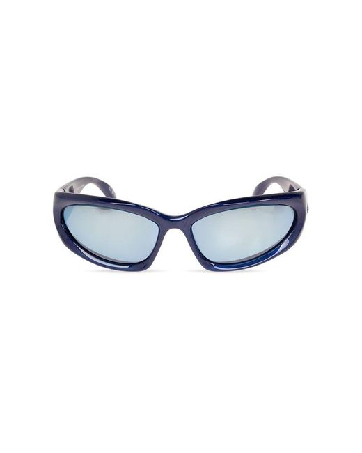 Balenciaga Blue 'swift' Sunglasses,