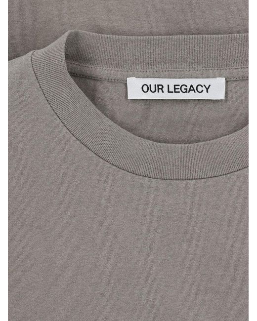 Our Legacy Gray T-Shirts And Polos for men