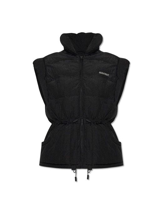Étoile Isabel Marant Zip-up Padded Gilet in Black | Lyst Canada