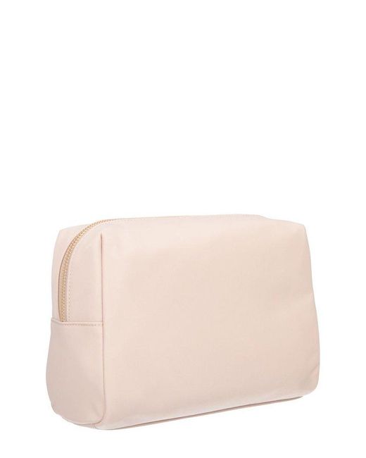 Liu Jo Pink Zip Fastened Make Up Bag