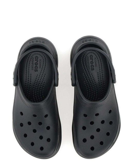 CROCSTM Gray Bae Platform Clogs